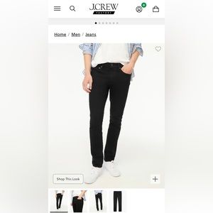 J Crew Slim-fit stretch jeans